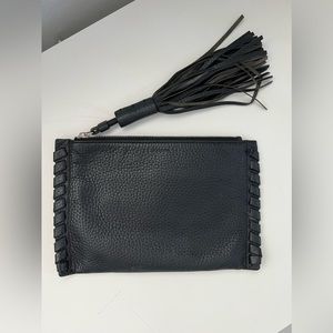 Allsaints leather wristlet